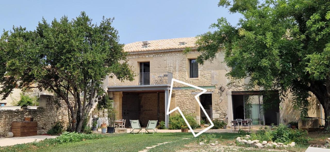 Appartement Dans Un Mas Provencal Renove Saint-Hilaire-dʼOzilhan 외부 사진