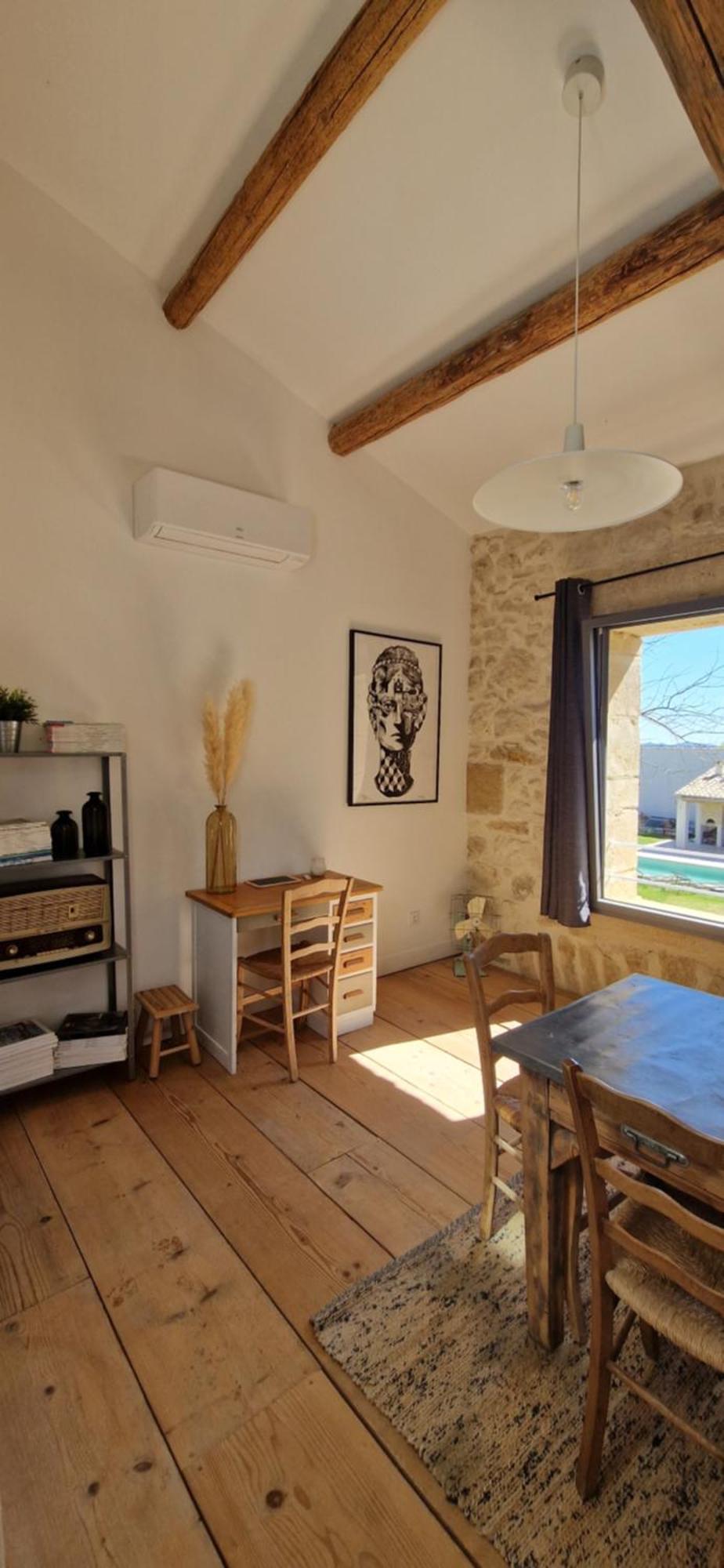 Appartement Dans Un Mas Provencal Renove Saint-Hilaire-dʼOzilhan 외부 사진