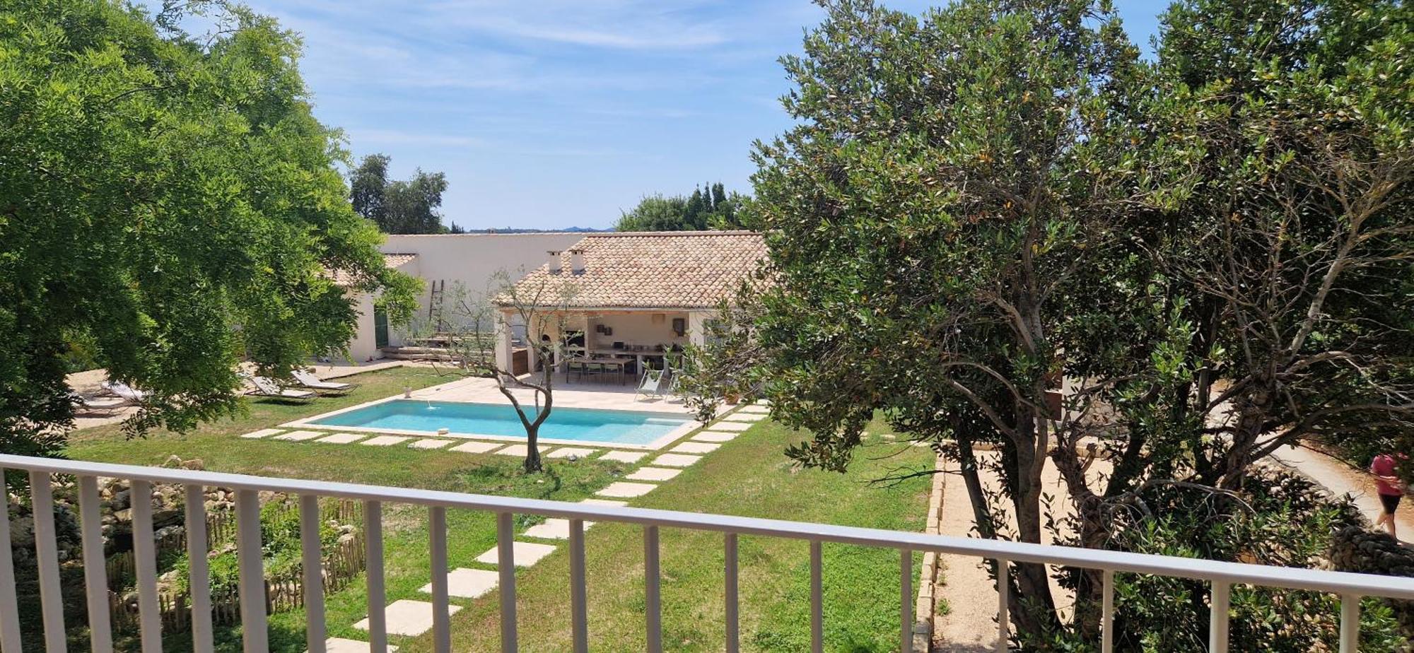 Appartement Dans Un Mas Provencal Renove Saint-Hilaire-dʼOzilhan 외부 사진